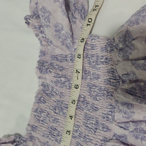 Joie Purple Flower Fluffy Girls  Dress .Size 7 .So Cute For Spring Partys . - Picture 5 of 7